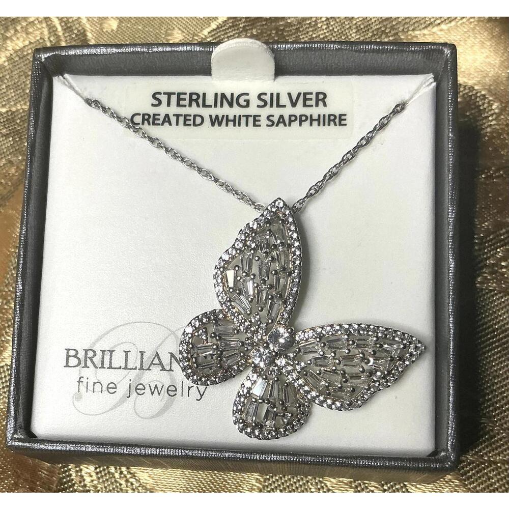% Boastful Butterfly Necklace